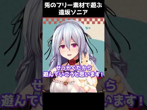 【切り抜き】フリー素材で遊んでいたらパワー系になってしまったメイド【遠坂ソニア/Vtuber】#Shorts