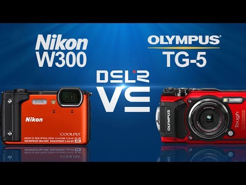 Nikon CoolPix W300 vs Olympus Tough TG-5