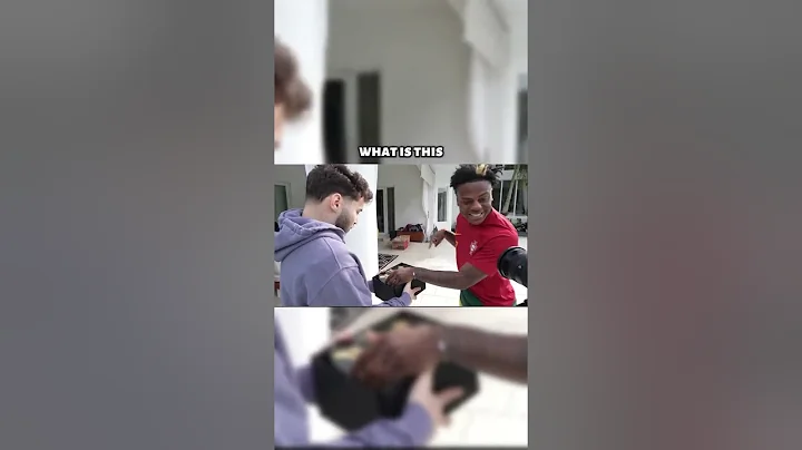 Adin Ross surprises Speed the Ronaldo watch