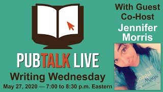 Writing Wednesday - Virtual Write-In with guest Co-Host Jennifer Morris Content