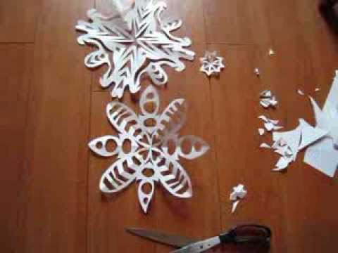 How to Make Paper Snowflakes