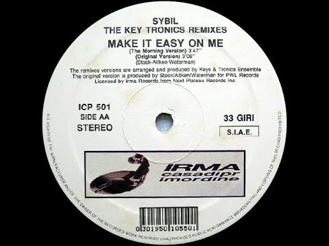 🔵 Sybil - Make It Easy On Me (The Morning Remix) 100 BPM *1990*