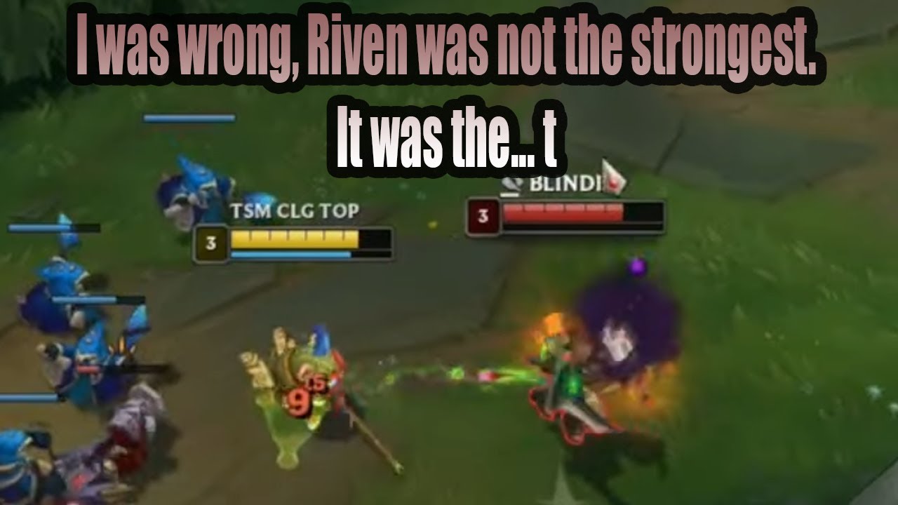 AD on-hit Build Teemo vs Riven [Full Match]
