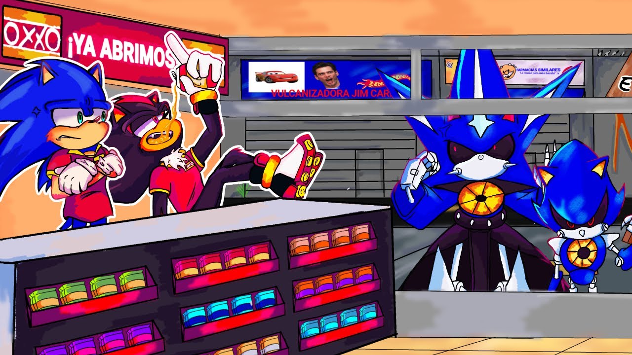 SONIC y SHADOW aprenden a CHAMBEAR​😱​​📄