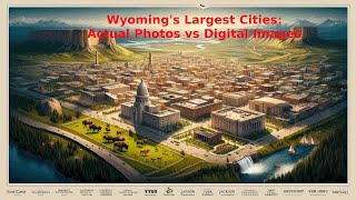 Actual Photos vs AI Images: Wyoming Largest Cities