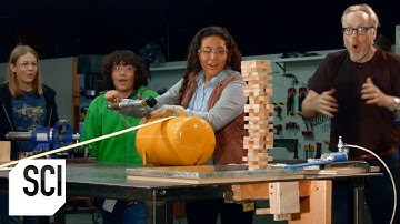 The Impossible Jenga Move | MythBusters Jr.