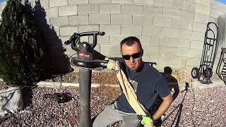 Sun Joe Raker Joe Leaf Scoops SJLS01 Biggest VACUUM cleaner EVER - How to clean in between rocks!? Toro Rake and Vac Leaf Blower Vacuum