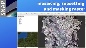 mosaicing, subsetting and masking raster datasets in SNAP