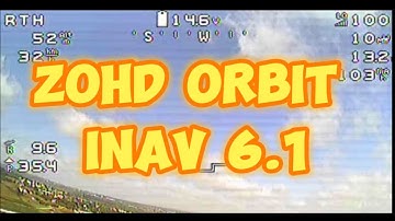 INav 6.1 on the ZOHD Orbit FPV Wing
