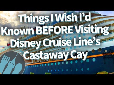 Video: Disney Castaway Cay kaardid ja teave