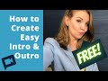 How to Make Intro and Outro Video Easy with Canva for YouTube