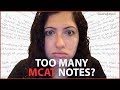 Effective Note-Taking for MCAT