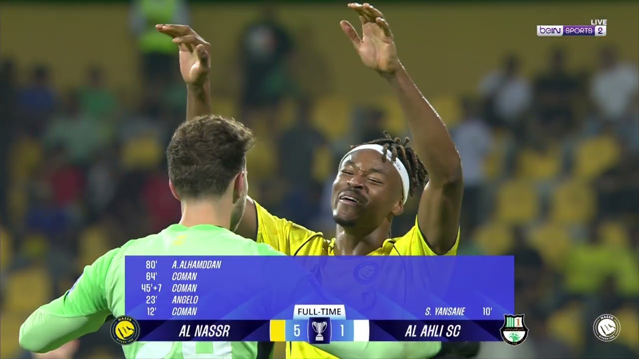 ملخص مباراة النصر 5