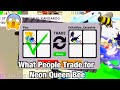 What People Trade for Neon Queen Bee | Roblox AdoptMe🐝