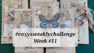 #roxysweeklychallenge ~ 2023 ~ Week #11 ~ Mini Ephemera Holder