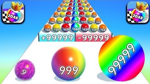 Ball Run 2048 , Pancake Run, Roof Raills - Play Tiktok Mobile Games Latest Update Levels VSQRD