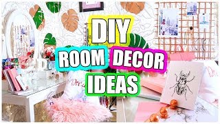 DIY ЛЕТНИЙ ДЕКОР КОМНАТЫ! ДЕКОР СВОИМИ РУКАМИ! // DIY ROOM DECOR IDEAS! SUMMER ROOM DECOR