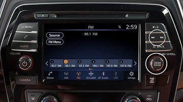2021 Nissan Maxima - Audio System without Navigation (if so equipped)