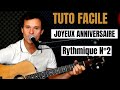 Tuto guitare joyeux anniversaire accords et paroles