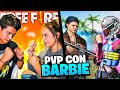 PVP CON BARBIE EN FREE FIRE 🔥