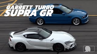 GARRETT TURBO SUPRA GR vs 800hp BMW M3