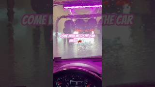 Come with me to the car wash 🚗🫧 #carwash #carwashing #pink #cleancar #carcleaning #cleantok
