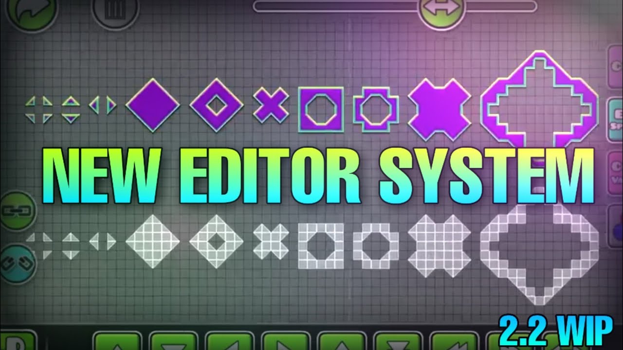 nuevo sistema en el editor de geometry dash 2.2 | ¿como funciona? - YouTube