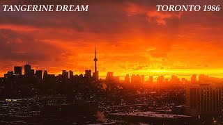 Tangerine Dream  Toronto 1986