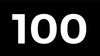 100 Days Left - Countdown Day #1