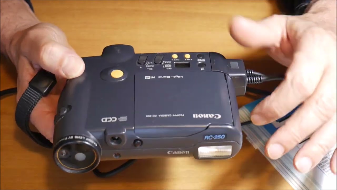 Fotografia digitale macchina del tempo? Le fotografie della Canon Ion rc 250 (1988)