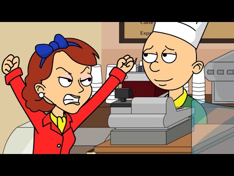 Caillou Applies For A Job At Subway And Skips School / Grounded (REQUEST)