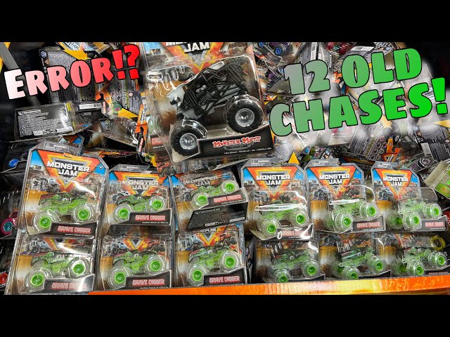 I FOUND 12 Old Monster Jam Diecast CHASES From Series 35! NEW
