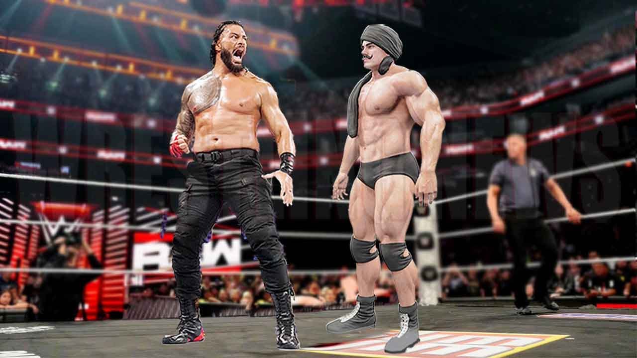 Dara Singh vs Roman Reigns 60 Mintue Iron Man Match