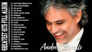 Andrea Bocelli Greatest Hits 2024 🎼 Best Songs Of Andrea Bocelli 🎼 Andrea Bocelli Full Album🎼