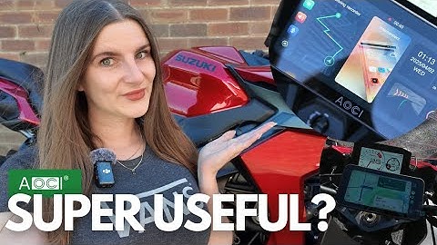 A gadget to transform Motorcycle Touring? Looking at the Aoocci C6 Pro!