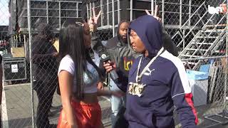 Exclusive interview with Saweetie @ Rolling Loud 2019, New York I BE-AT.TV