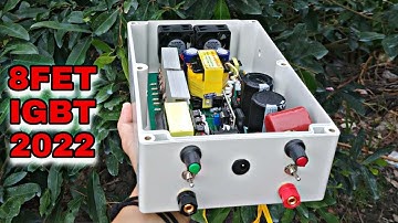 Kích Cá  Điện Tử 8FET IGBT Auto Nguồn Nước Thế Hệ Mới Chuyên Trị Rô Phi | Kỹ Sư Điện