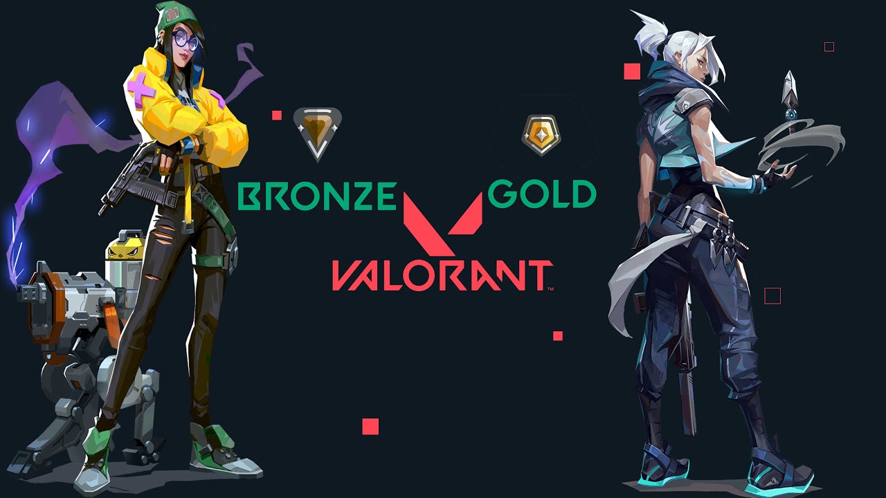 VALORANT BRONZE VS GOLD(ENEMY) YouTube