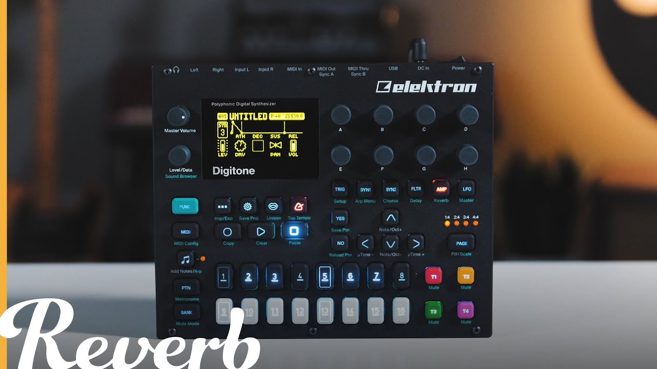 Elektron Digitone 8-Voice Digital Synthesizer | Reverb Canada