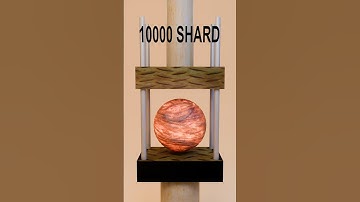 Hydraulic Press Crushing Lava - Satisfying 3D Animation