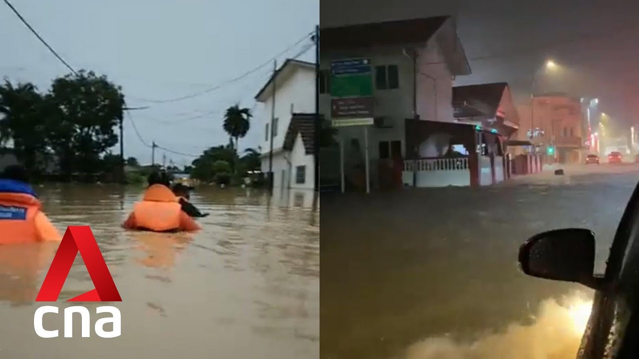 Flooding in Selangor ahead of Malaysia’s monsoon season election - YouTube