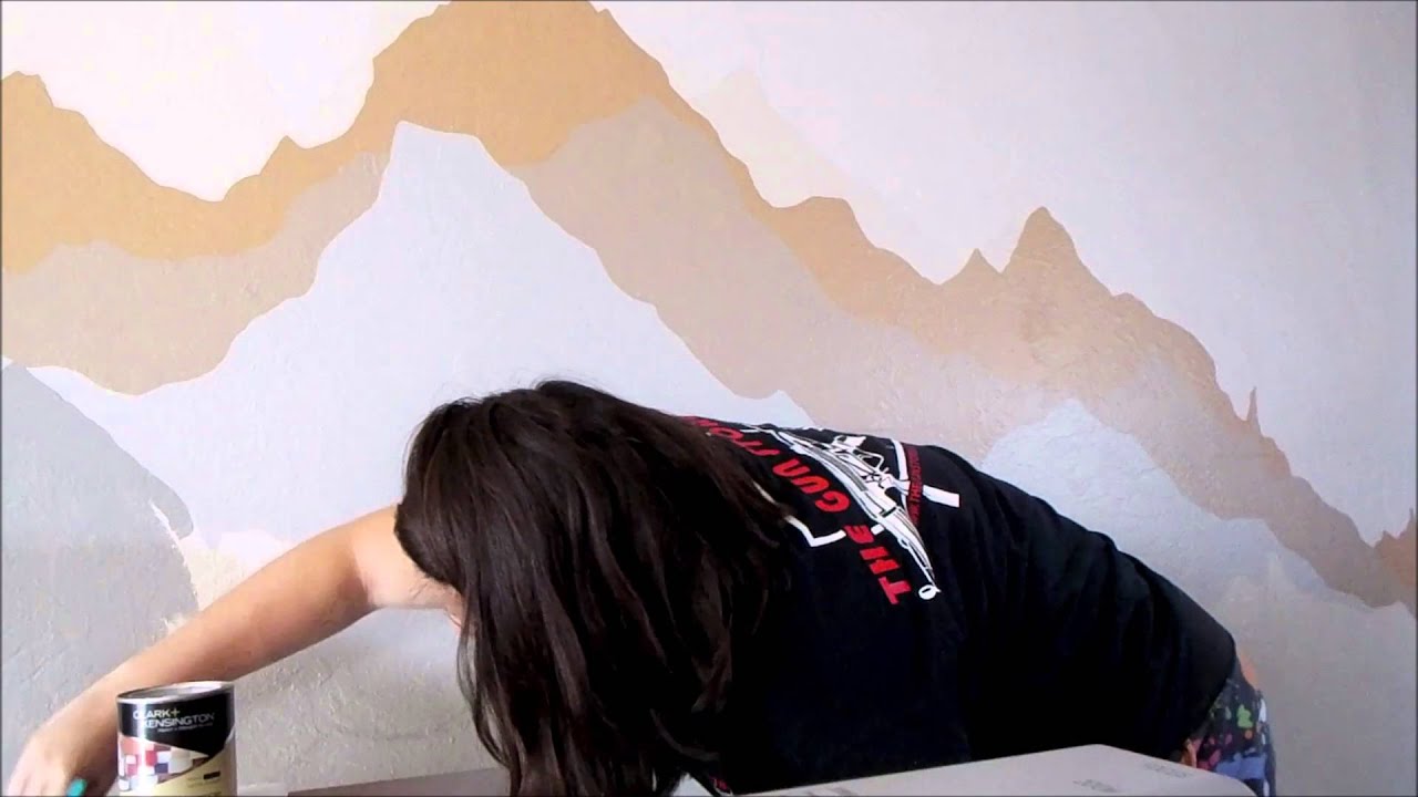 Painting My Living Room (time lapse) - YouTube