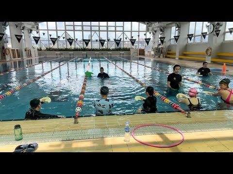 SWIMMING LESSON STEP BY STEP