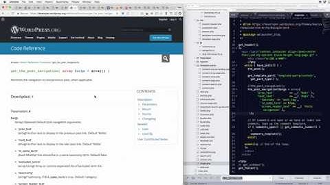 Using the post navigation function for linking similar posts