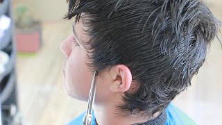 Now anyone can be a hairdresser! learn men's haircuts with scissors! hair tutorial stylist elnar