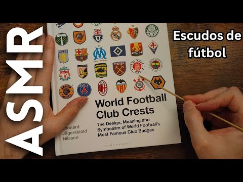 La historia de los escudos de fútbol [ASMR español]