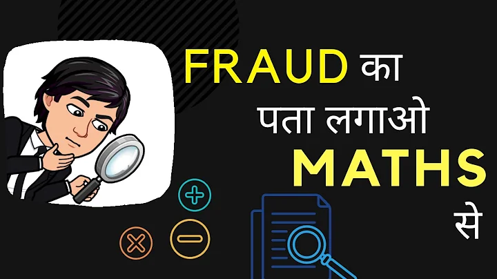 Detect Fraud with MATHS | Benford's Law | Forensics