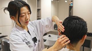 💈(ASMR) Not Just a Haircut… A Therapy Session with a Japanese Female Barber screenshot 2