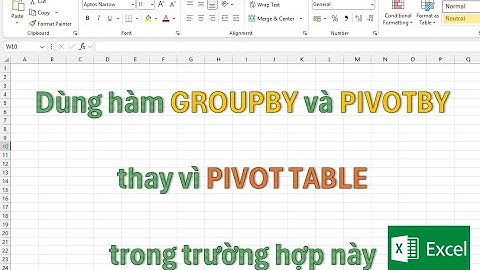 Dùng hàm GROUPBY và PIVOTBY thay vì PIVOTTABLE trong trường hợp này.