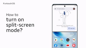 How to turn on split-screen mode?